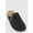 BLACK, variant on Women's Jelly Buckle Detail Footbed Clogs