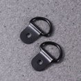 thumbnail image 4 of ELAYARD 30Pcs Iron Photo Frame Hanging Hooks Black D Ring Picture Frame Accessories for Decor, 4 of 7