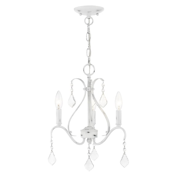 Livex Lighting - Caterina - 3 Light Chandelier in French Country Style - 13