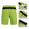 thumbnail image 4 of Santic Mens Shorts MTB Cycling Running Shorts Bike Shorts Cycling Shorts Breathable Green, 2XL, 4 of 8