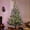 Dark Green, variant on HOMCOM 7ft Artificial Sparse Cedar Christmas Tree with LED Lights and Steel Base