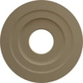 thumbnail image 5 of Ekena Millwork 12 1/8"OD x 3 5/8"ID x 7/8"P Nadia Ceiling Medallion (Fits Canopies up to 4 7/8"), Hand-Painted Smokey Topaz Crackle, 5 of 8