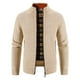 thumbnail image 4 of Suéter tipo cárdigan con cuello vertical grueso y forro polar para hombre Suéter de cuello vertical de talla grande para hombre Suéter europeo y americano, 4 of 4