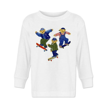 

Skating Bears Long Sleeve Toddler -Image by Shutterstock 4 Toddler