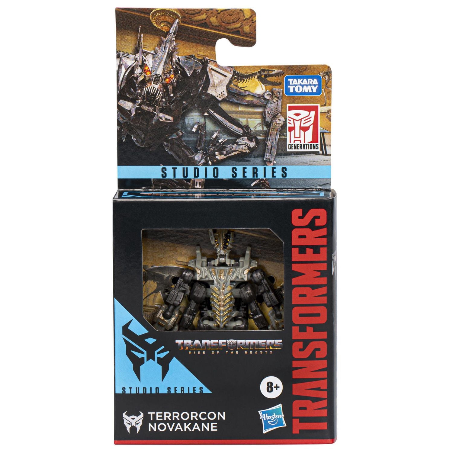 Transformers Toys Studio Series Transformers: Rise of the Beasts Terrorcon Novakane Toy, 3.5-inch, Action Figures For Boys And Girls Ages 8 and Up