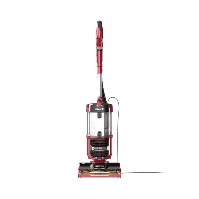 Shark Aspiradora Vertical Navigator con tecnología Lift-Away, tecnología Zero-M Anti Envolver el Cabello, antialérgico + Filtro HEPA y dirección giratoria (ZU561), peonía roja