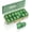 Green, variant on Best Value Stylish Blue AM PM Weekly Pill Organizer, 7 Day Twice Daily Portable Medicine Box for Vitamins, Fish Oils & Supplements
