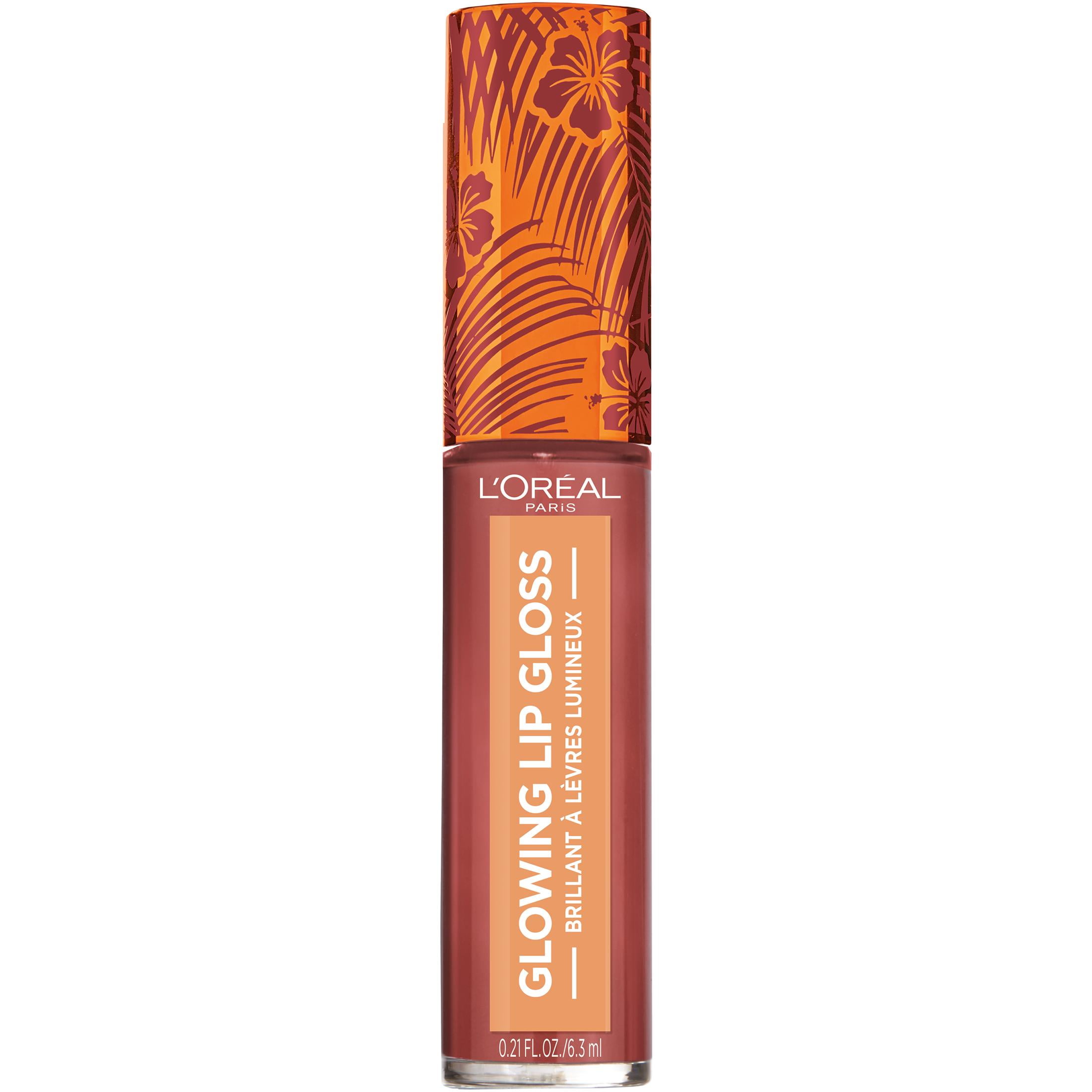 L'Oreal Paris Makeup Summer Belle Makeup Collection Glowing Lip Gloss, Sunday Funday
