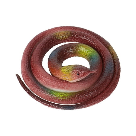 Guvpev Rubber Snakes To Keep Birds Away Realistic Fake Rubber Snake For Garden Props To Scare Birds, Squirrels And Mice - A A