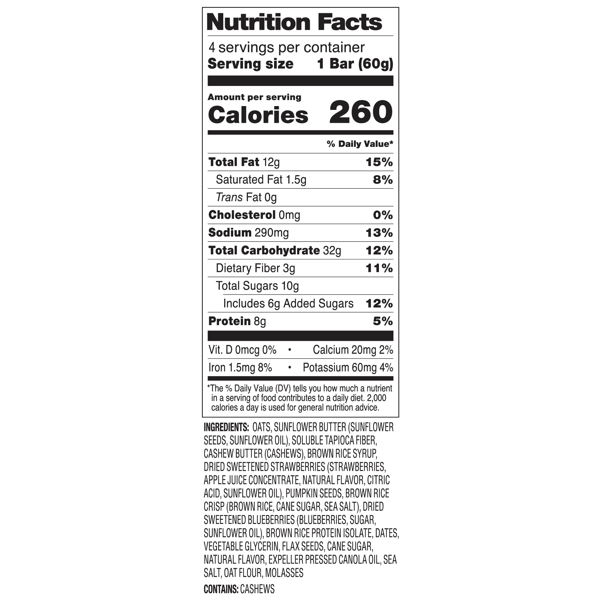 PROBAR GO BAR Mixed Berry, 2.1OZ