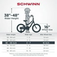 thumbnail image 7 of Schwinn Bloom 16-in. Kid's Bike with Training Wheels, Pink Child Bicycle, 7 of 7