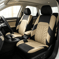 thumbnail image 3 of 3D Air Mesh Car Seat Covers Two Front Seats Only, Universal Seat Covers for Car Fit SUV,Vans,Sedan,Trucks, Breathable Automotive Interior Seat Covers Airbag Compatible B, 3 of 4