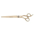 thumbnail image 5 of Pro Quality Geib Crystal Gold Advanced Dog Pet Groomer Stylist or Barber Shears (7.5" Curved), 5 of 10