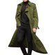 thumbnail image 1 of Hombres Gabardina Larga Abrigo De Solapa Chaqueta Casual Prendas De Abrigo Lisas Tops, 1 of 2