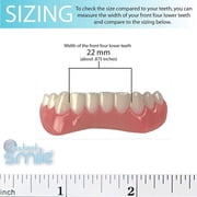 Billy Bob Bottom Veneers | Removable Cosmetic Bottom Teeth for Temporary Appearance Enhancement