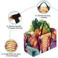 thumbnail image 3 of Elephant Large Capacity Oxford Cloth Picnic Basket Reusable Laundry Bag Easter Basket Foldable Box, 3 of 7