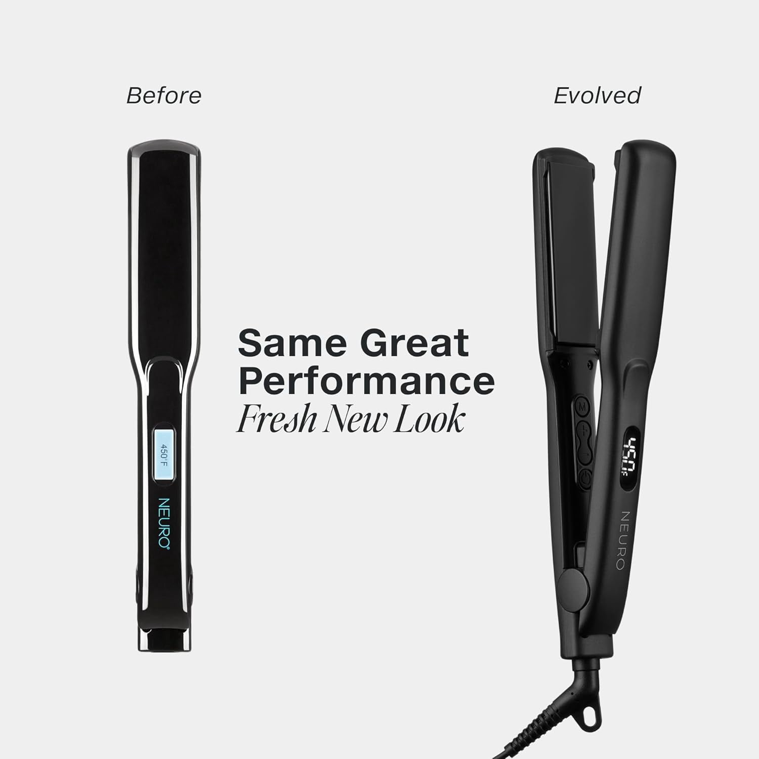 Shop Neuro Hair Styling Tools, Flat Iron, Titanium, 1.25