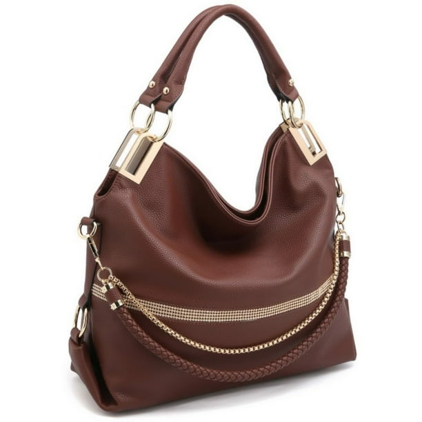 Bolso Dasein Monederos para mujer de piel vegana color café