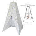 thumbnail image 3 of Jolly Jumper Teepee Tent | Play Tent Accessory for Jolly Jumper with Super Stand | Indoor/Outdoor Collapsible Tent with Velcro Door | Machine Washable, 3 of 3