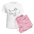 thumbnail image 6 of CafePress - Irish Setter Sketch Women's Light Pajamas - Women's Short Sleeve Print T-Shirt and Pants Light Cotton Pajama Set, 6 of 7