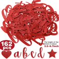thumbnail image 4 of Kit de pancartas TaoBary Happy Birthday para bricolaje con 162 letras rojas, 4 of 8