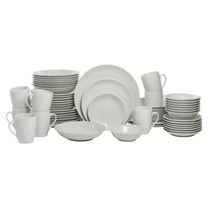 10 Strawberry Street Simply Coupe 52-piece Ceramic Dinnerware Set, Service for 8