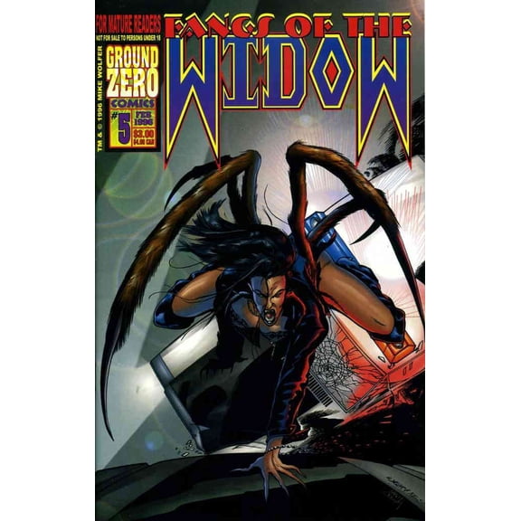 Fangs of the Widow #5 VF ; Ground Zero Comic Book