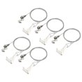 thumbnail image 1 of 5Pcs Adjustable Picture Hanging Wire Kit 2m x 1.5mm Hanging Rope with S Hooks, 1 of 5