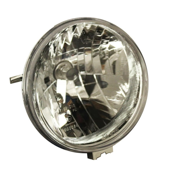 Faro delantero para moto Cross negro