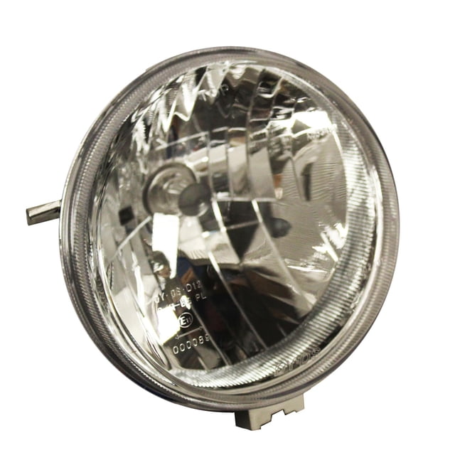 Faro delantero para moto Cross negro
