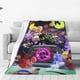 thumbnail image 1 of Manta de viaje de felpa suave de Las sombrías aventuras de Billy y Mandy para dormitorio, sala de estar, sofá, oficina, regalo para todas las estaciones para mujeres, hombres, niñas y niños., 1 of 7