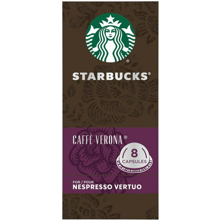 Starbucks Capsules Starbucks Caffè Verona Pour Nespresso Vertuo - 100 g