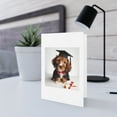 thumbnail image 5 of DistinctInk Greeting Card / Note Card - Grand Basset Griffon Vendéen Puppy Graduation - PACK of 10, 5 of 7