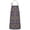 Colorful Floral Pattern-1, variant on Brown Geometric Striped Pattern Apron-Garden Aprons for Women with Pockets-Cotton Linen Waterproof Kitchen Cooking Gardening Aprons Adjustable for Kitchen,Cooking,BBQ and Salon 33x27 Inch