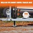 thumbnail image 2 of Trailer Jack POPBULL 2.5T con estructura en A con pata abatible ajustable, 2 of 8