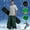 Green, variant on Men's Solid Colour Windproof Winter Outdoor Warm Thickened Double Shoulder Ski Trousers Sport Comfort Trousers With Side Pockets Outdoor Hiking Lined Zipper Bottom Leg