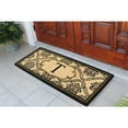 thumbnail image 6 of A1HC First Impression Uriel Bleached Coir Engineered Anti-shred Monogrammed Doormat (30" x 60"), 6 of 8