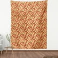 thumbnail image 4 of Ambesonne Peppers Fabric by the Yard Upholstery, Red Chili Vegetables Art, 2 Yards, Scarlet and Dark Yellow, 4 of 5