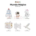 thumbnail image 5 of Mundo Mágico Figura Astronauta Armable De Cartón Para Pintar, 5 of 5