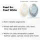 thumbnail image 2 of Polvo de Pigmento Jacquard Pearl Ex Blanco Perla 120 mL Epoxi, 2 of 7