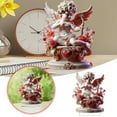 thumbnail image 1 of BotaniNest Acrylic Desk Stand Valentine's Day Heart Elegant Design Perfect, 1 of 7