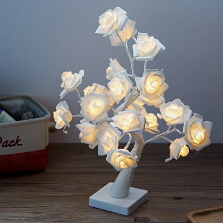

amlbb Valentines Day Decor Lights Led Rose Tree Light Valentine S Day Confession Decorate Girl Room Decoration