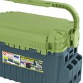 thumbnail image 2 of Caja Herramientas Pesca Portátil Cebo Plástico Organizador Almacenamiento Accesorios () Verde, 2 of 8