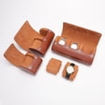 thumbnail image 3 of HUGFEGWE Travel Friendly Watch Organizer Elastic PU Material Watch Box Watch Container Box Watch Case Perfect For Storage Display Travel Watch Box CJB91-129625, 3 of 9