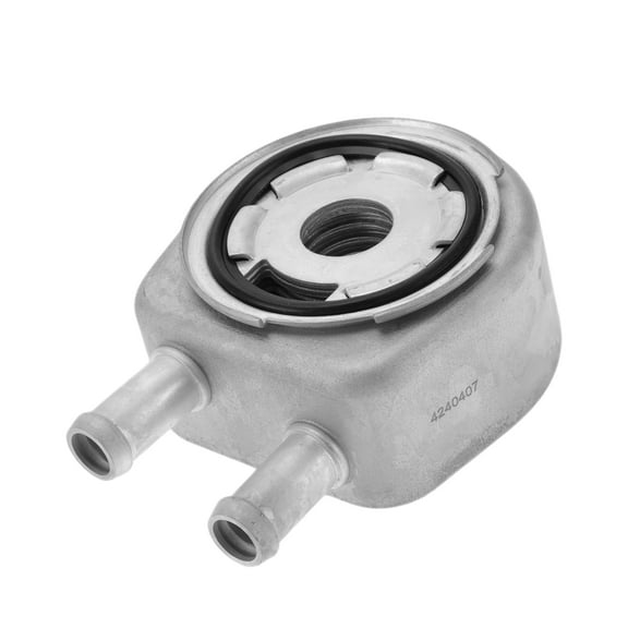 Unique Bargains Engine Oil Cooler No.264102G100 Transmission Oil Cooler for Hyundai Santa Fe 10-12 Aluminum Alloy 1 Pc