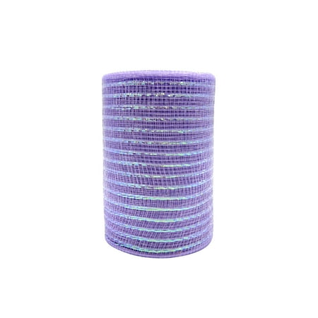 UPC: 0191518122466 | 5.5  Mesh Lavender Ribbon by Celebrate It™
