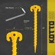 thumbnail image 3 of Tent Stakes Fstop Labs, paquete de 8 unidades, tamaño grande, 25 cm, resistente, estilo tornillo, 3 of 7