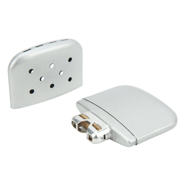 Calentador de manos de combustible portátil Mini calentador de bolsillo reutilizable calentador de calefacción de doble cara de aleación de Zinc ANGGREK Otros