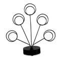 thumbnail image 3 of DOLITY 5 Branch Family Tree Picture Frame Holder Elegant for Paper Note Memo Labels Black, 3 of 9