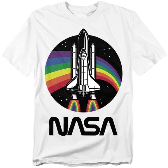 NASA T-Shirt Rainbow 1 Unisex Graphic Tee for Men & Women